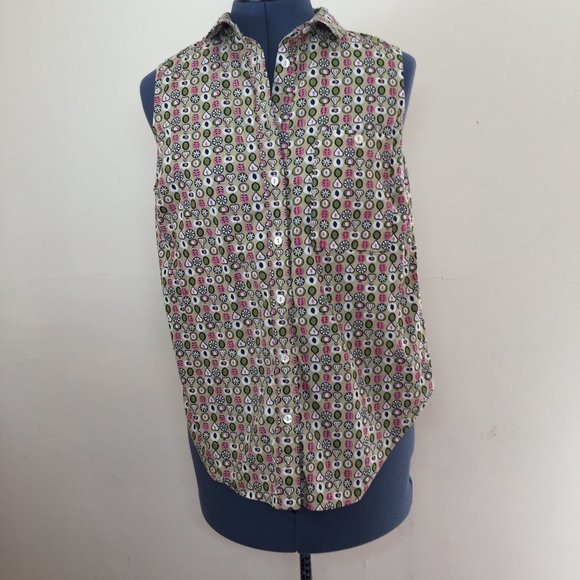 Source Unknown Tops - Source Unknown (No Tags) Women's Camp Shirt  Fun Print